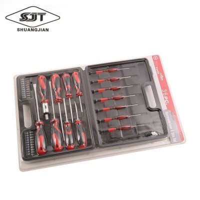 Mini electrical high precision 15pc screwdriver plastic hand impact pliers screwdriver